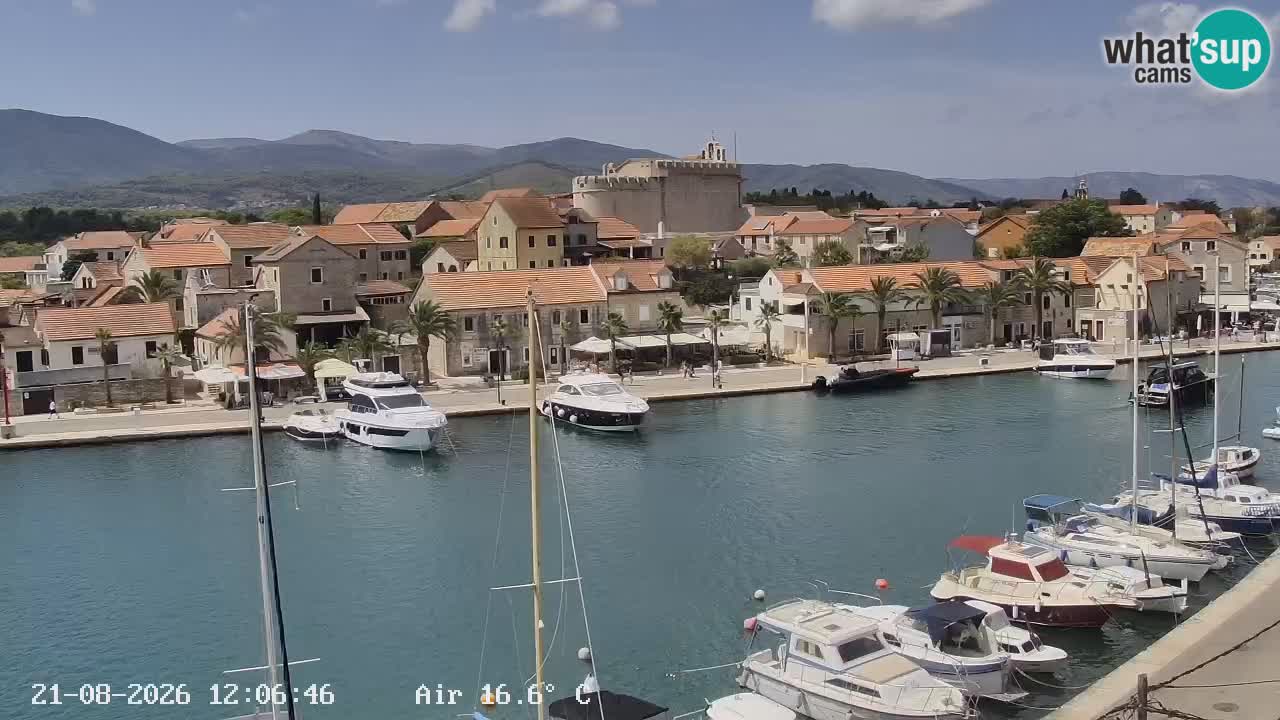 Webcam Hvar Vrboska marina | Dalmazia