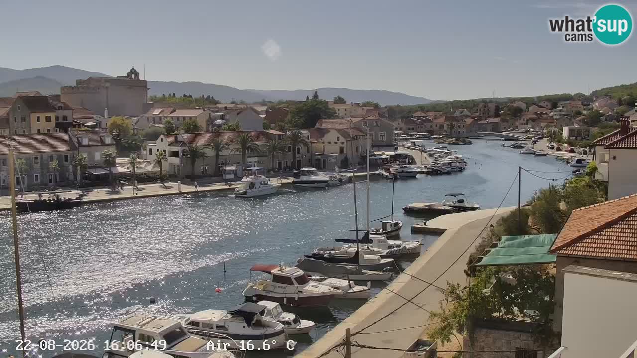 Livecam Hvar Vrboska marina | Île de Hvar | Dalmatia
