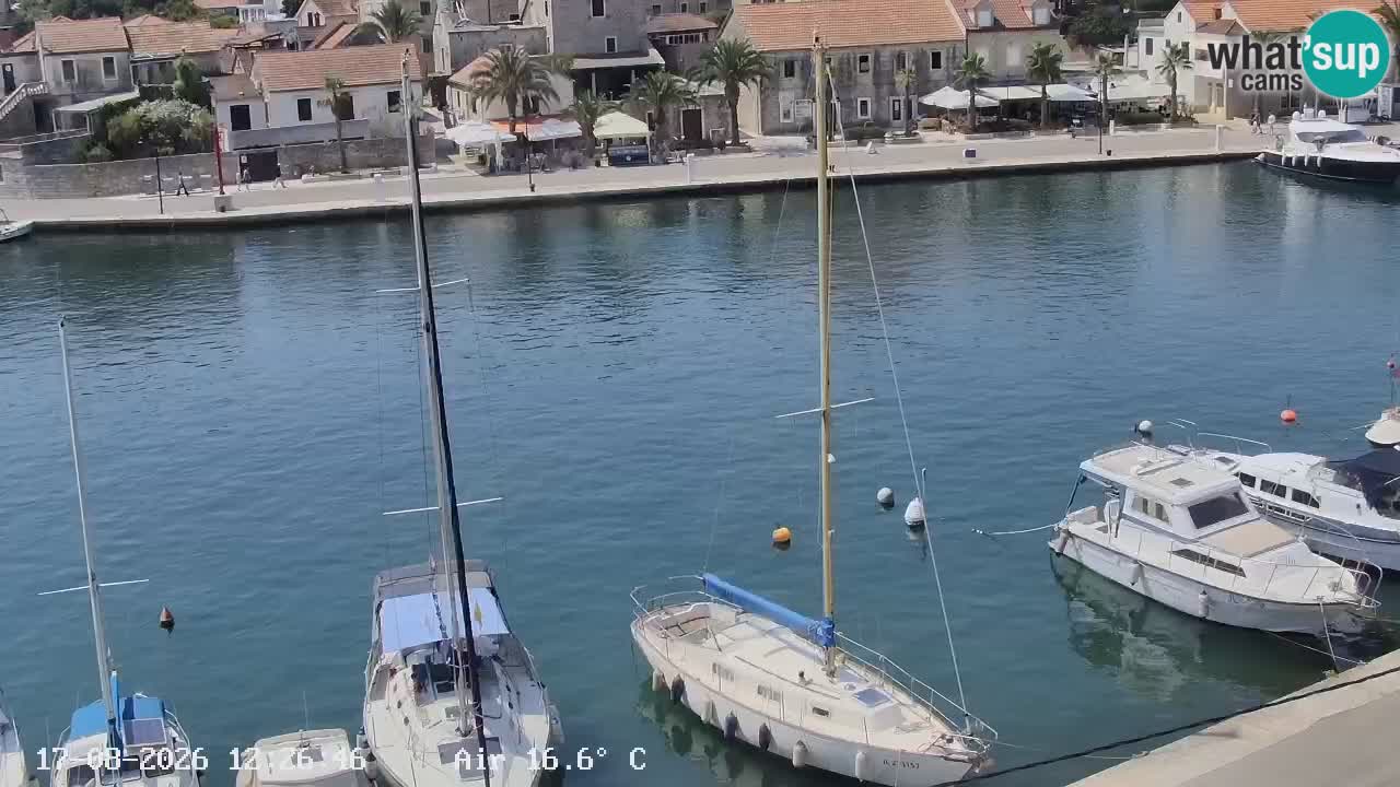 Livecam Vrboska marina | Hvar island | Dalmatia