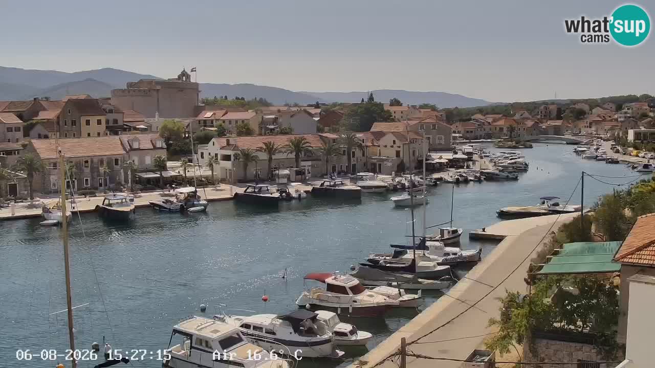 Livecam Hvar Vrboska marina | Île de Hvar | Dalmatia
