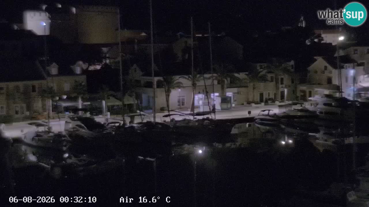 Livecam Vrboska marina | Hvar island | Dalmatia