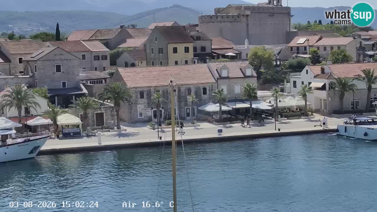 Webcam Vrboska marina | Hvar Insel | Dalmatien