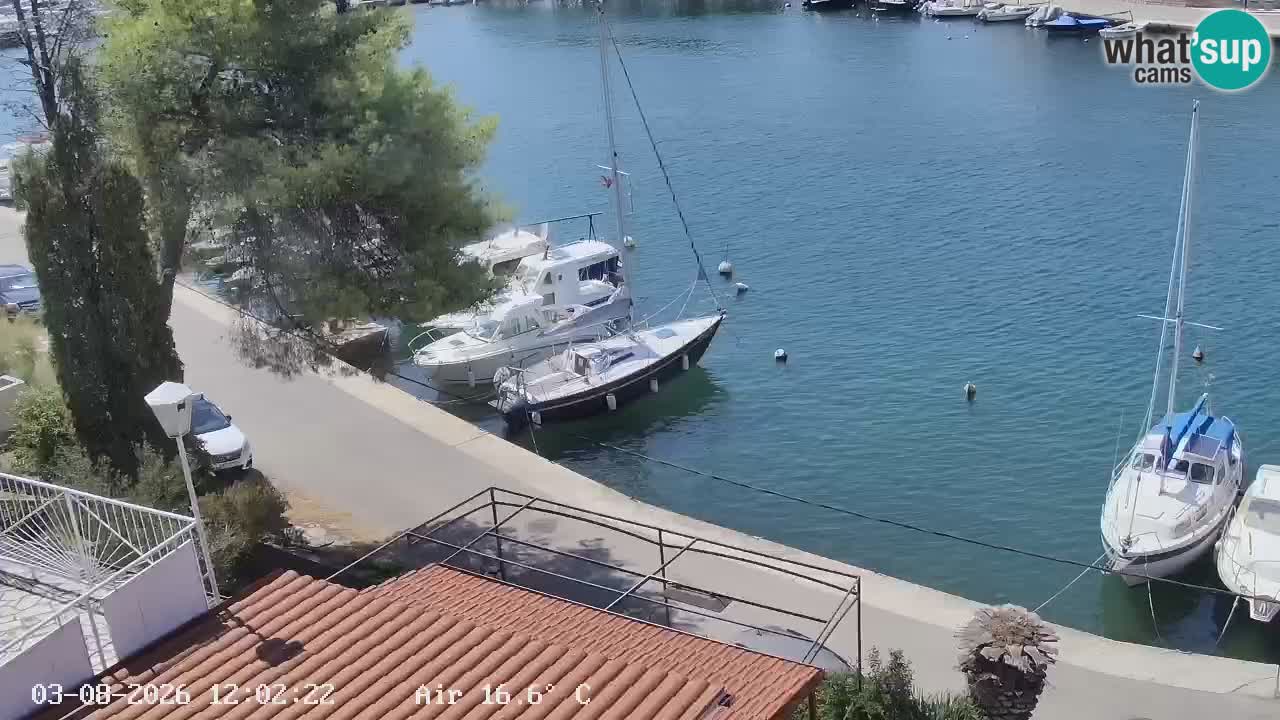 Webcam Vrboska marina | Hvar Insel | Dalmatien
