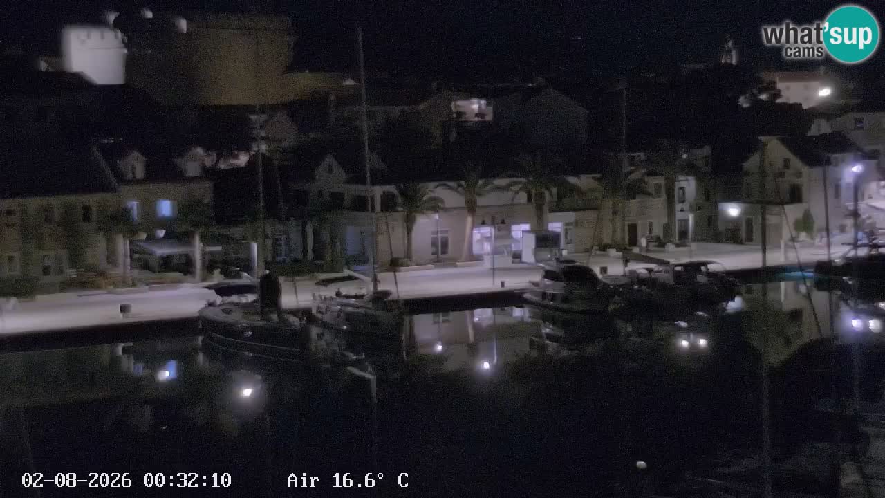 Webcam Hvar Vrboska marina | Dalmazia
