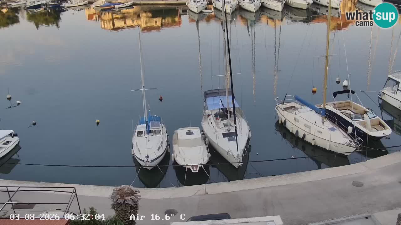 Webcam Vrboska marina | Hvar Insel | Dalmatien