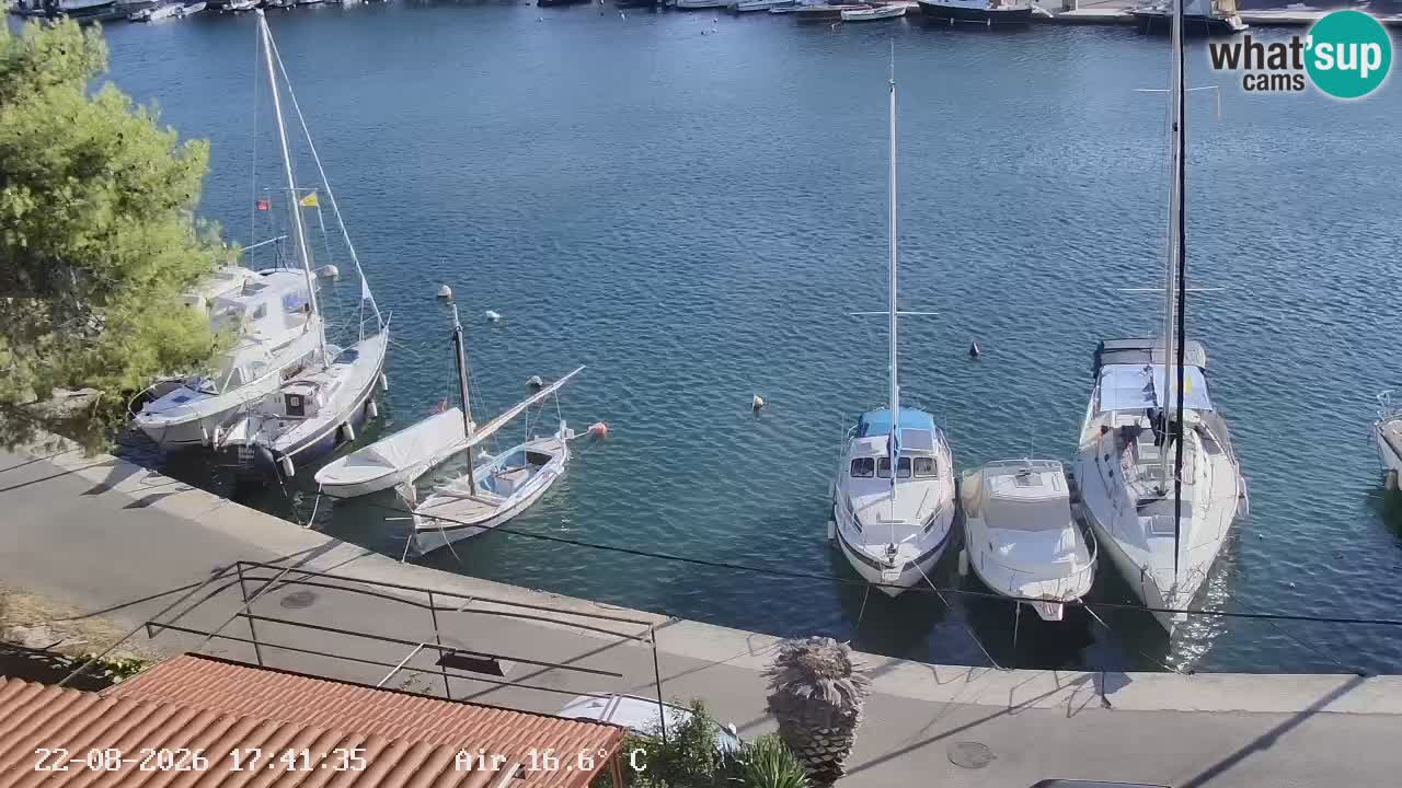 Webcam Vrboska marina | Hvar Insel | Dalmatien