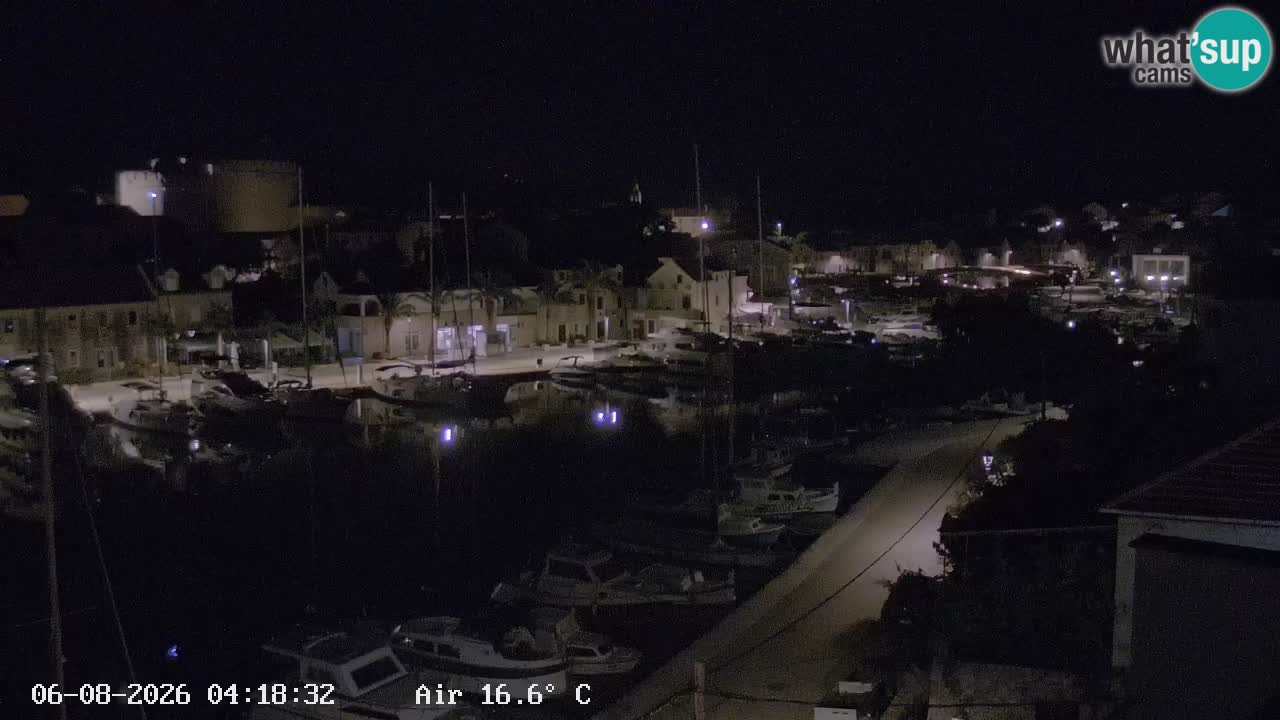 Web kamera Hvar Vrboska marina | otok Hvar | Dalmacija
