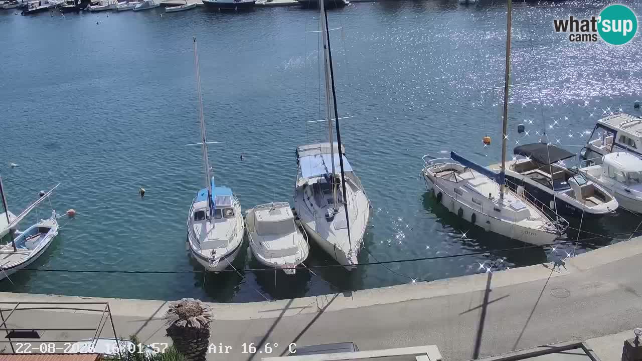 Livecam Vrboska marina | Hvar island | Dalmatia