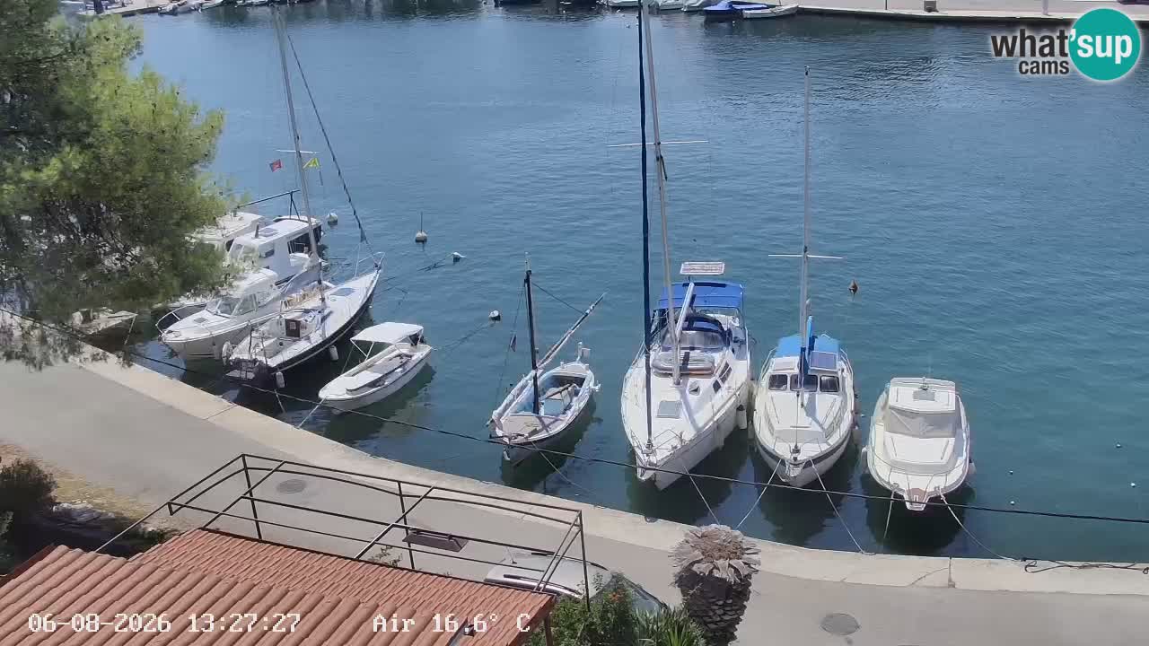 Webcam Vrboska marina | Hvar Insel | Dalmatien