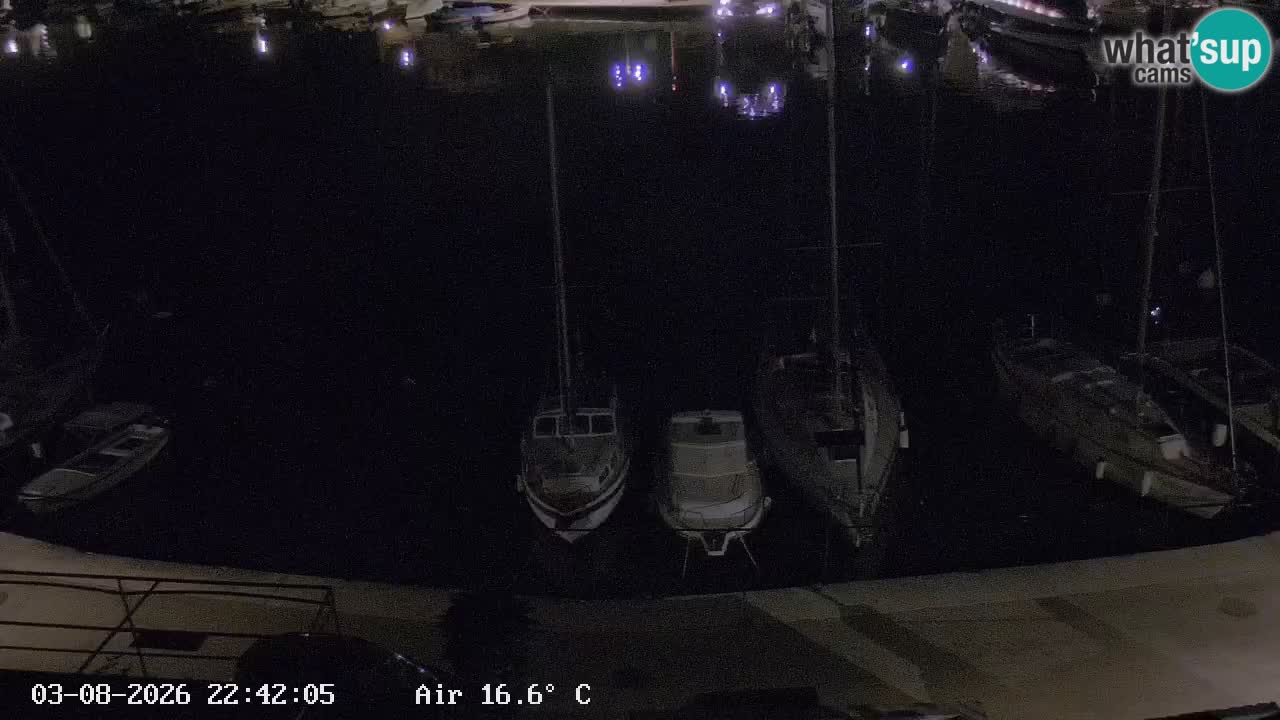 Webcam Hvar Vrboska marina | Dalmazia