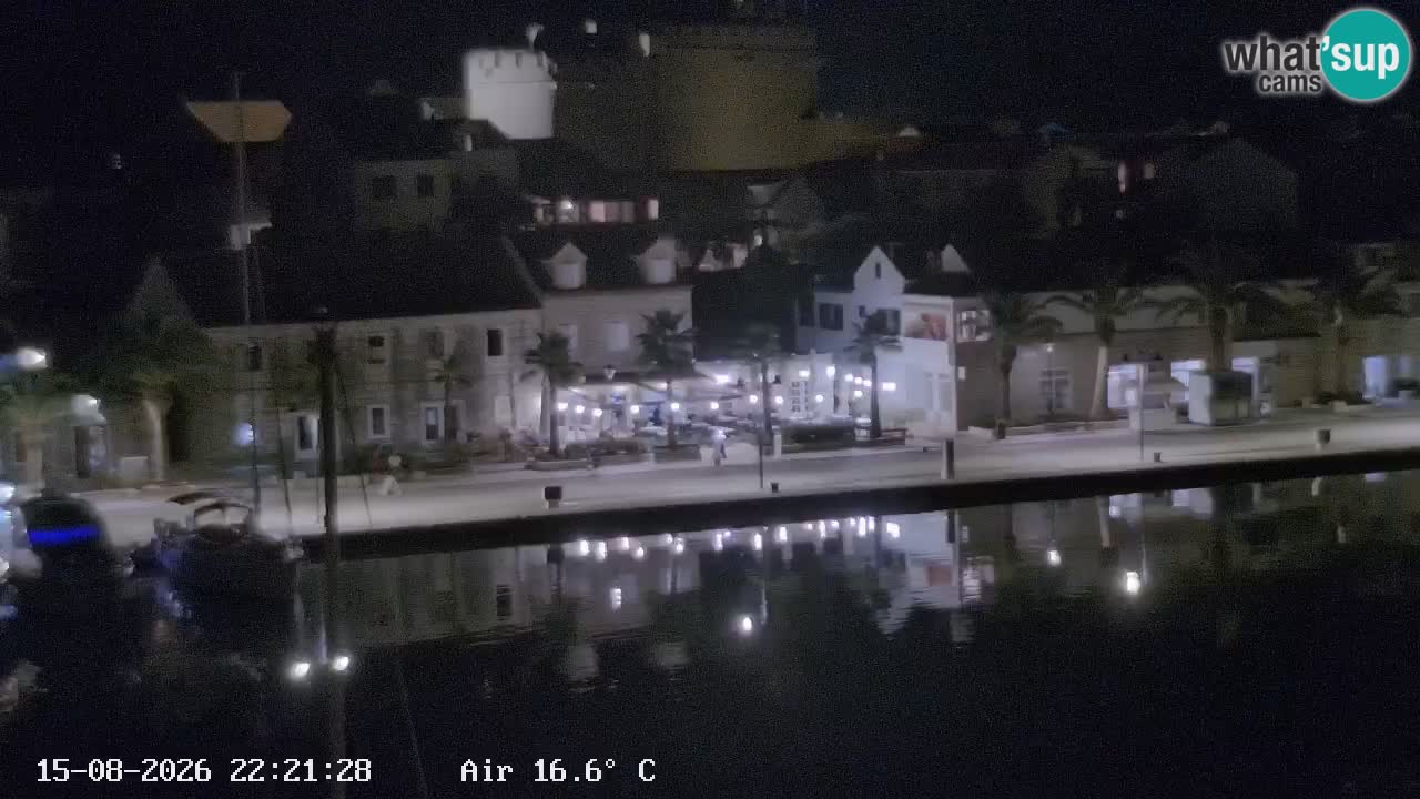 Livecam Hvar Vrboska marina | Île de Hvar | Dalmatia