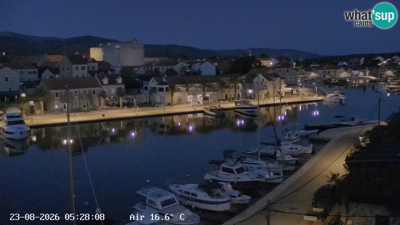 Web kamera Hvar Vrboska marina | otok Hvar | Dalmacija