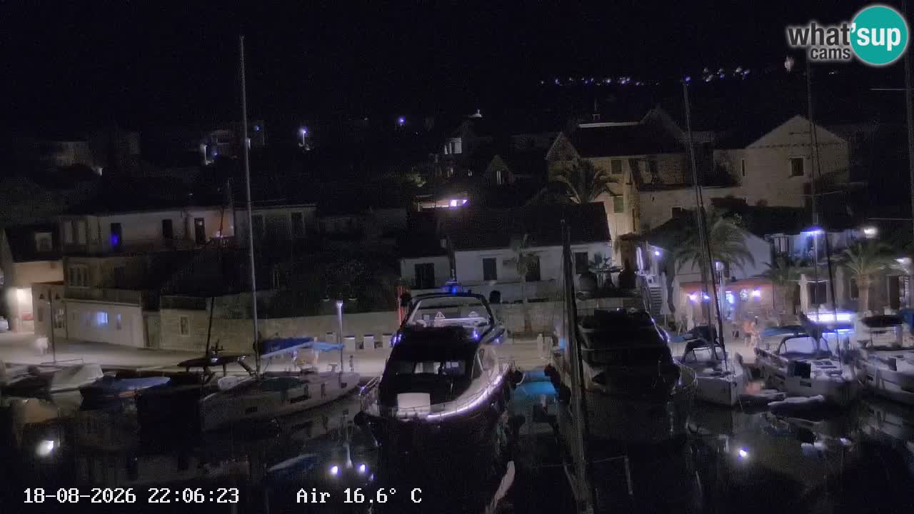 Livecam Hvar Vrboska marina | Île de Hvar | Dalmatia