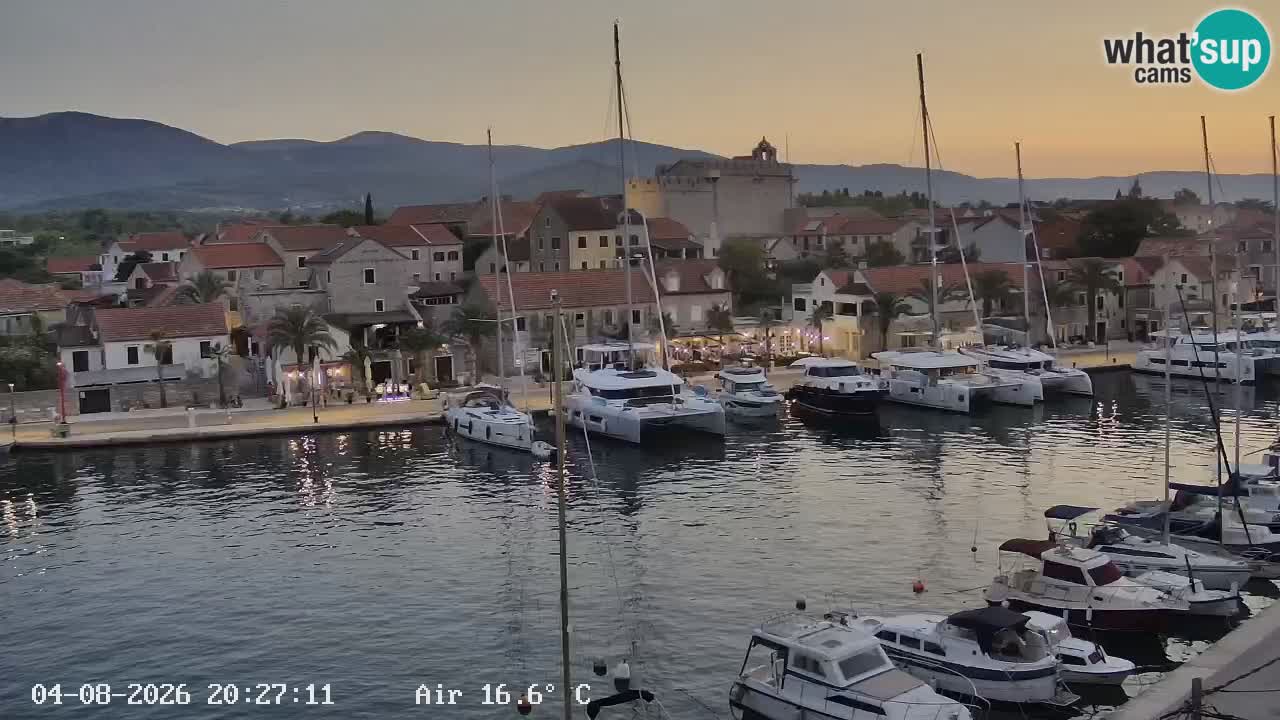 Webcam Hvar Vrboska marina | Dalmazia