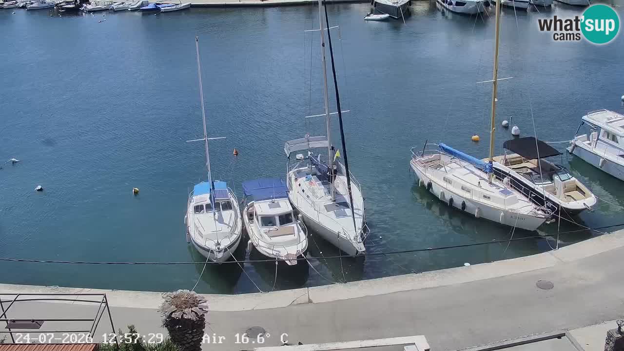 Webcam Hvar Vrboska marina | Dalmazia