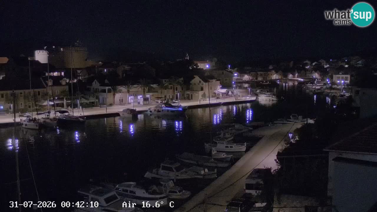 Webcam Vrboska marina | Hvar Insel | Dalmatien