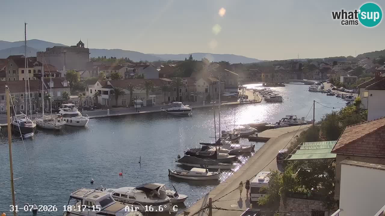 Webcam Vrboska marina | Hvar Insel | Dalmatien