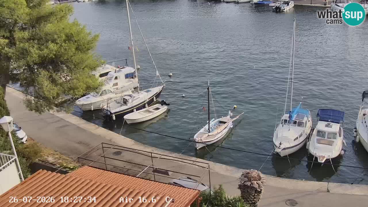 Webcam Hvar Vrboska marina | Dalmazia