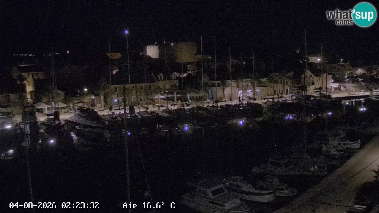 Web kamera Hvar Vrboska marina | otok Hvar | Dalmacija