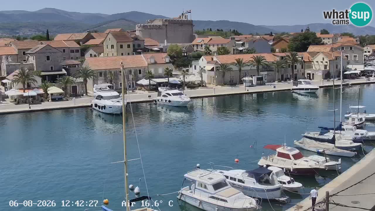 Webcam Hvar Vrboska marina | Dalmazia