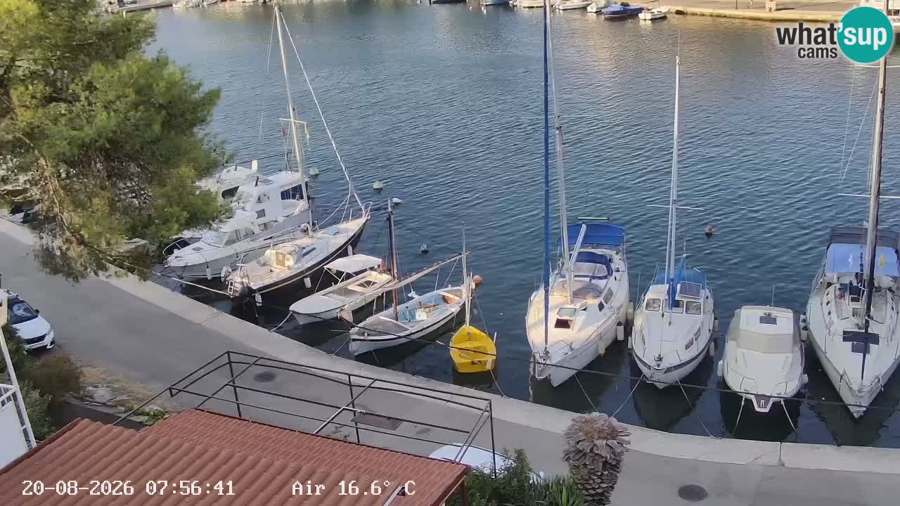 Livecam Vrboska marina | Hvar island | Dalmatia
