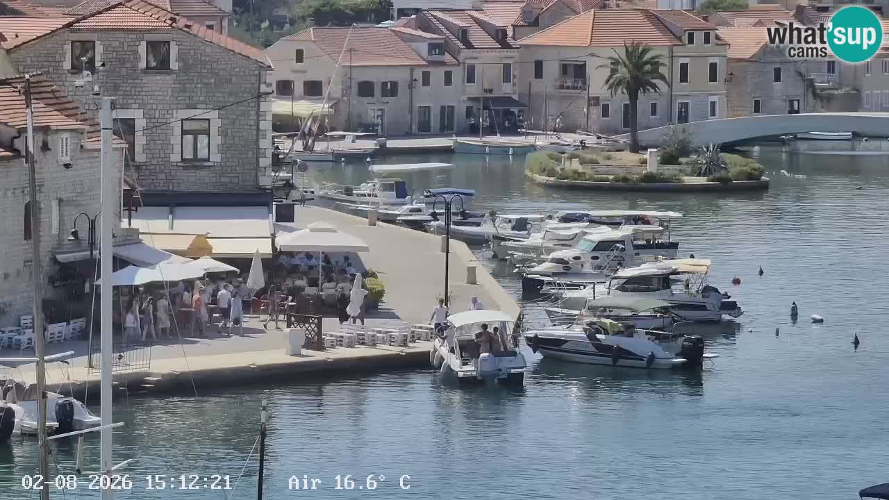 Livecam Vrboska marina | Hvar island | Dalmatia