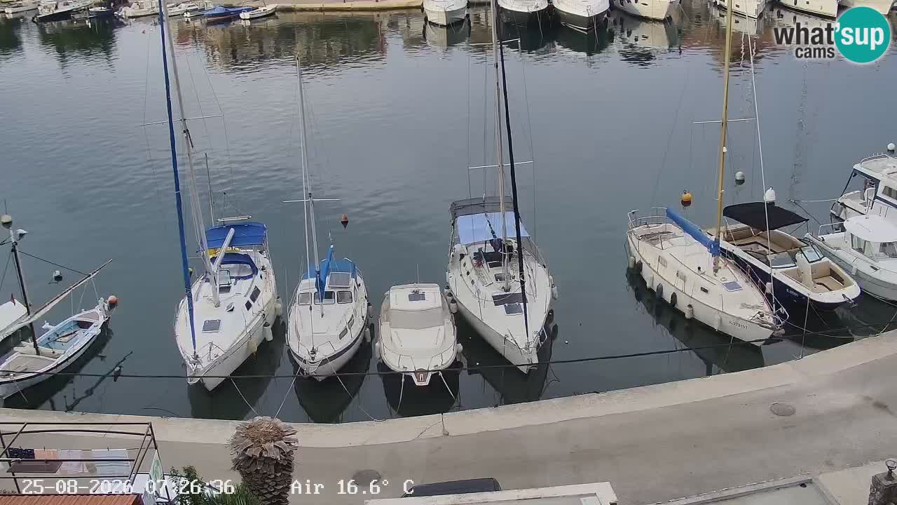 Webcam Hvar Vrboska marina | Dalmazia