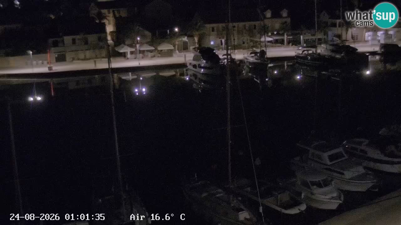 Web kamera Hvar Vrboska marina | otok Hvar | Dalmacija