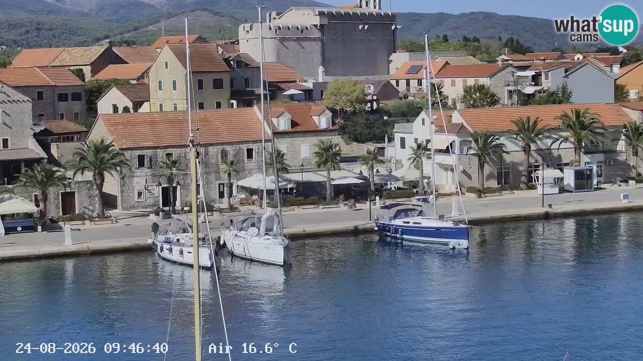 Web kamera Hvar Vrboska marina | otok Hvar | Dalmacija
