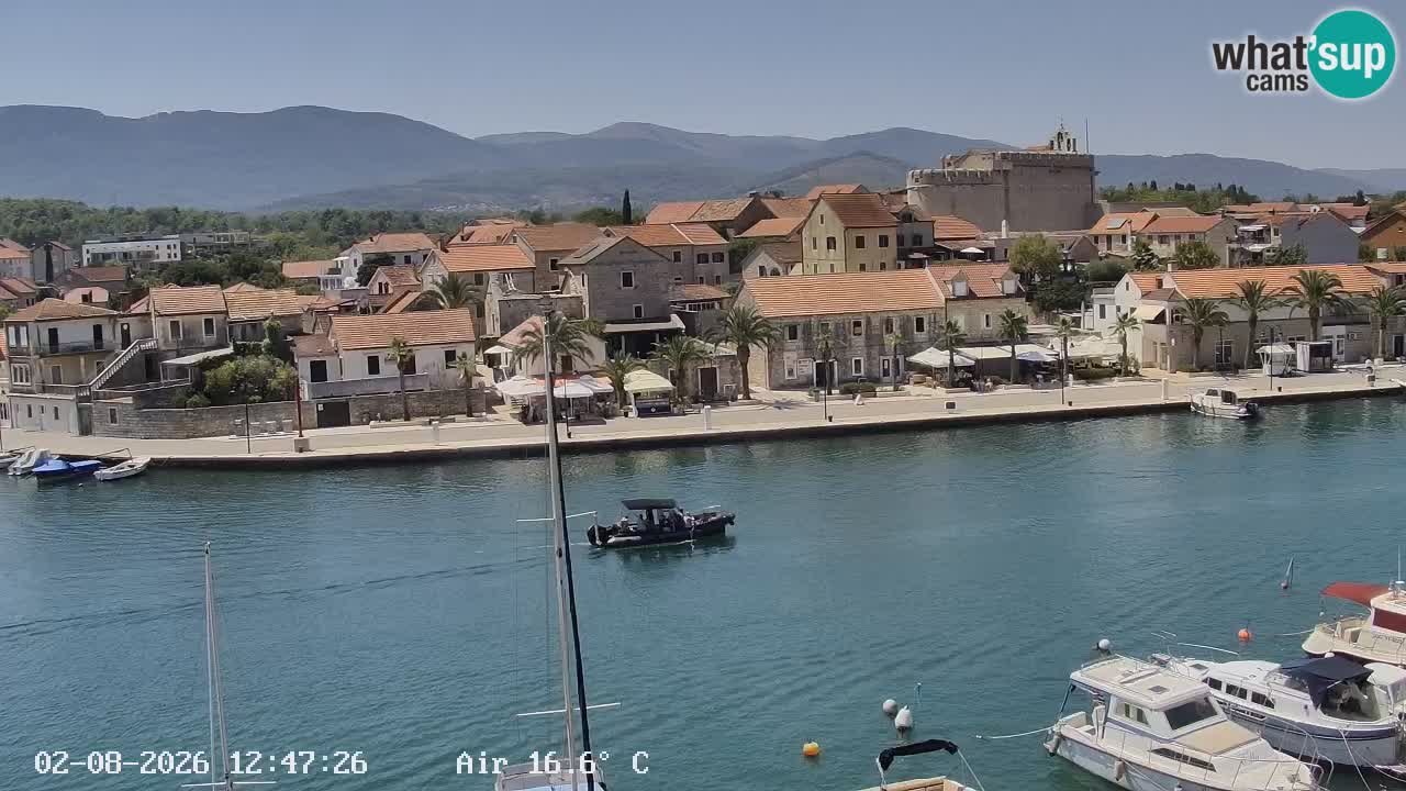 Livecam Hvar Vrboska marina | Île de Hvar | Dalmatia