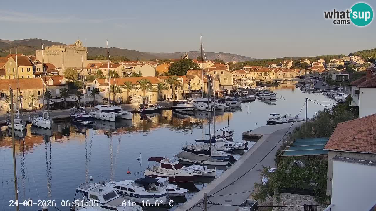 Livecam Vrboska marina | Hvar island | Dalmatia