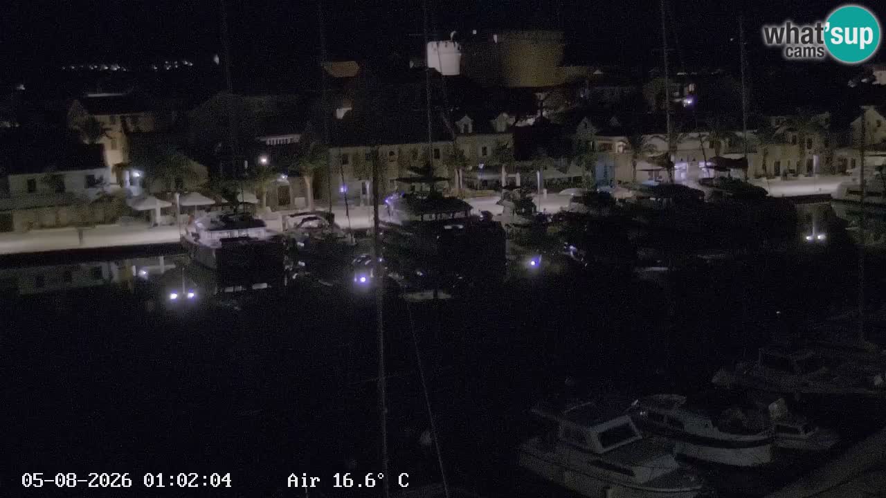 Livecam Hvar Vrboska marina | Île de Hvar | Dalmatia