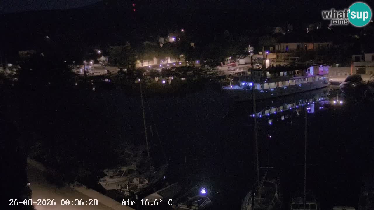 Livecam Hvar Vrboska marina | Île de Hvar | Dalmatia