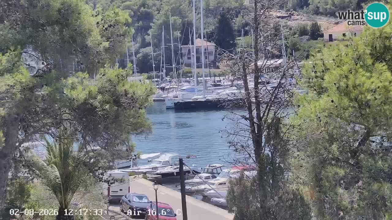 Livecam Vrboska marina | Hvar island | Dalmatia