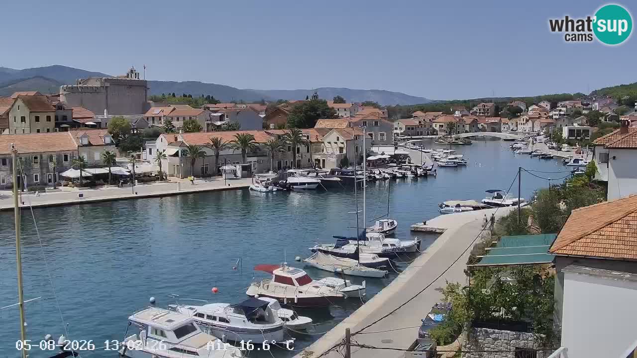Livecam Vrboska marina | Hvar island | Dalmatia