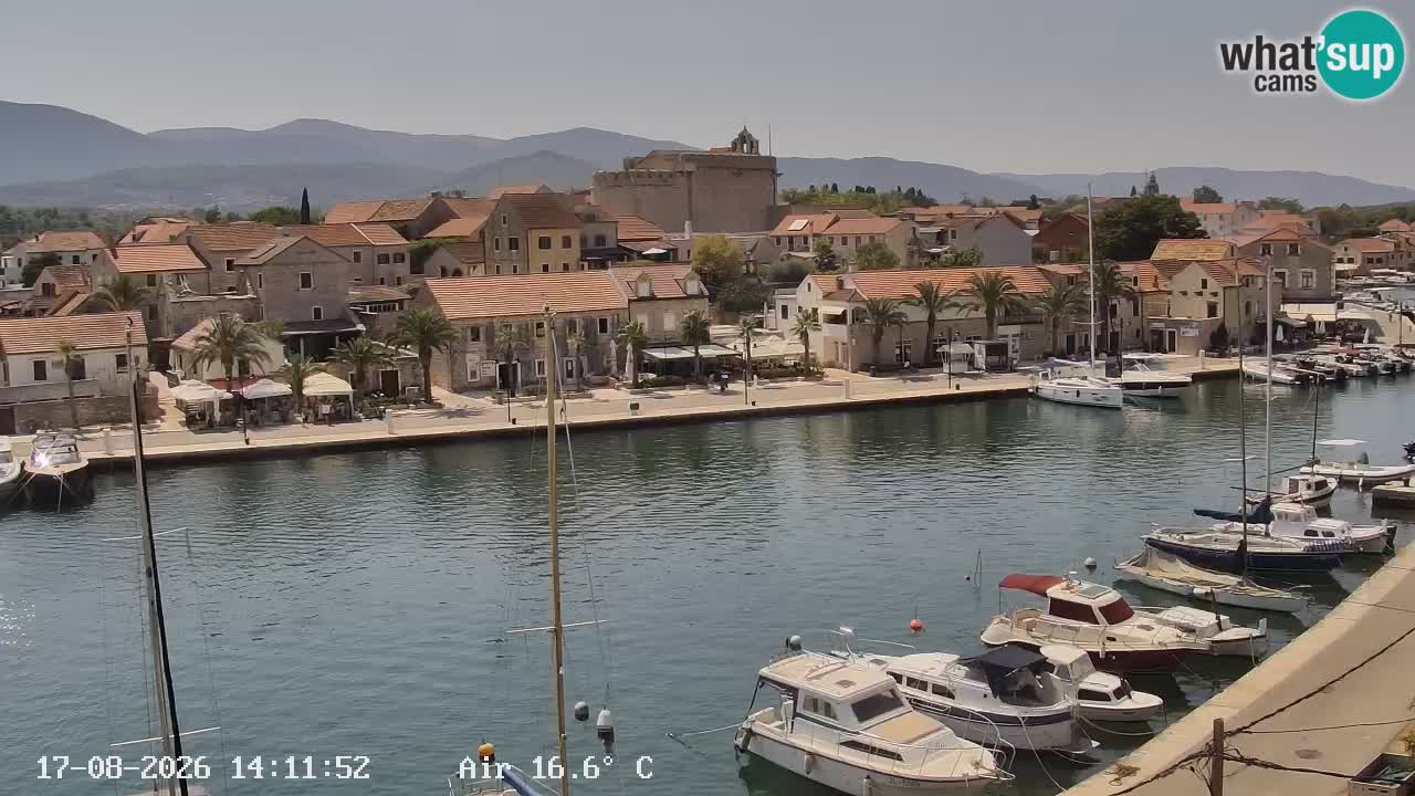 Livecam Vrboska marina | Hvar island | Dalmatia