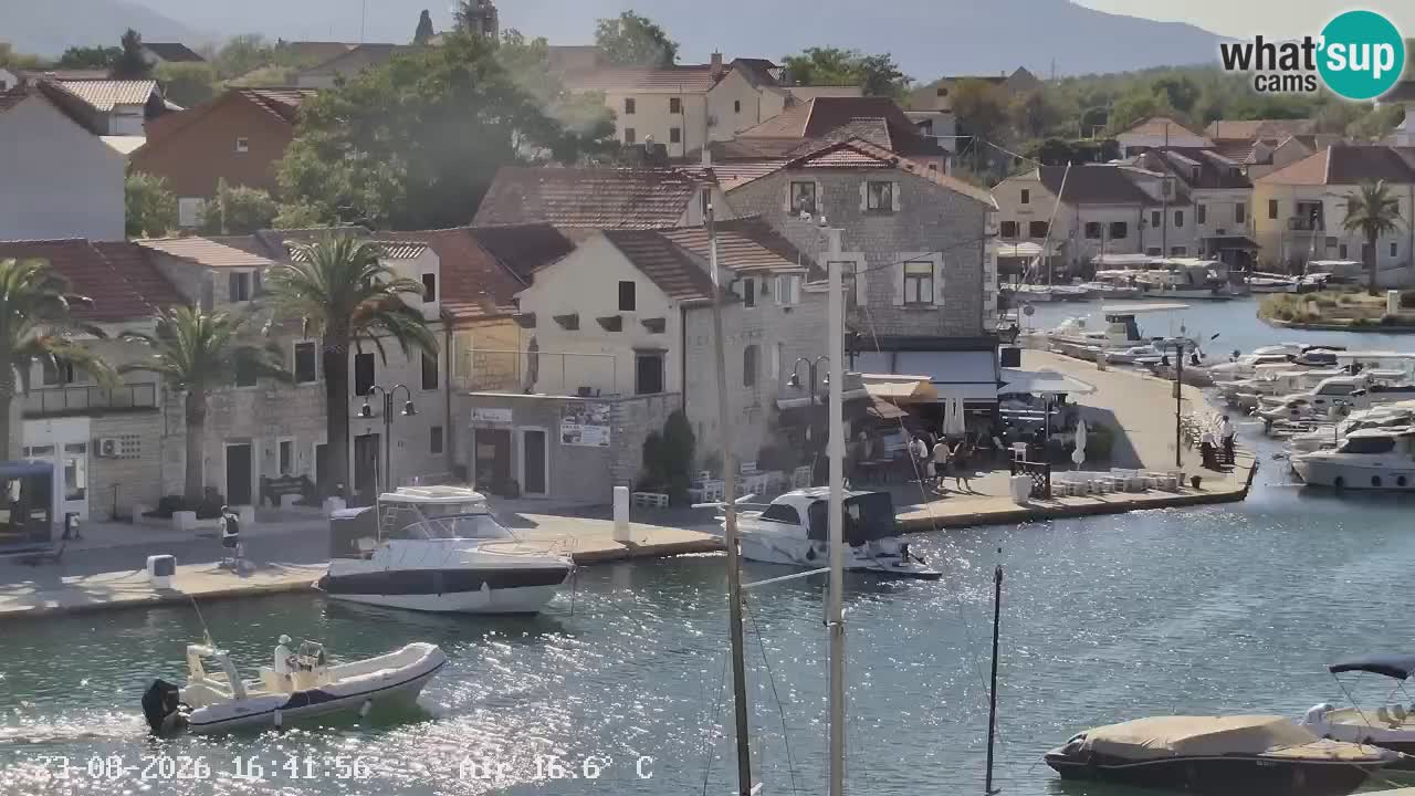 Webcam Hvar Vrboska marina | Dalmazia