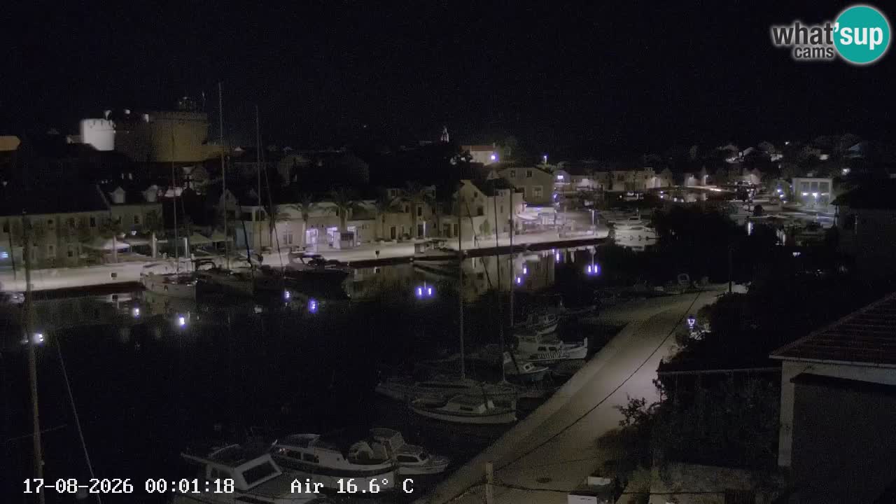 Livecam Vrboska marina | Hvar island | Dalmatia