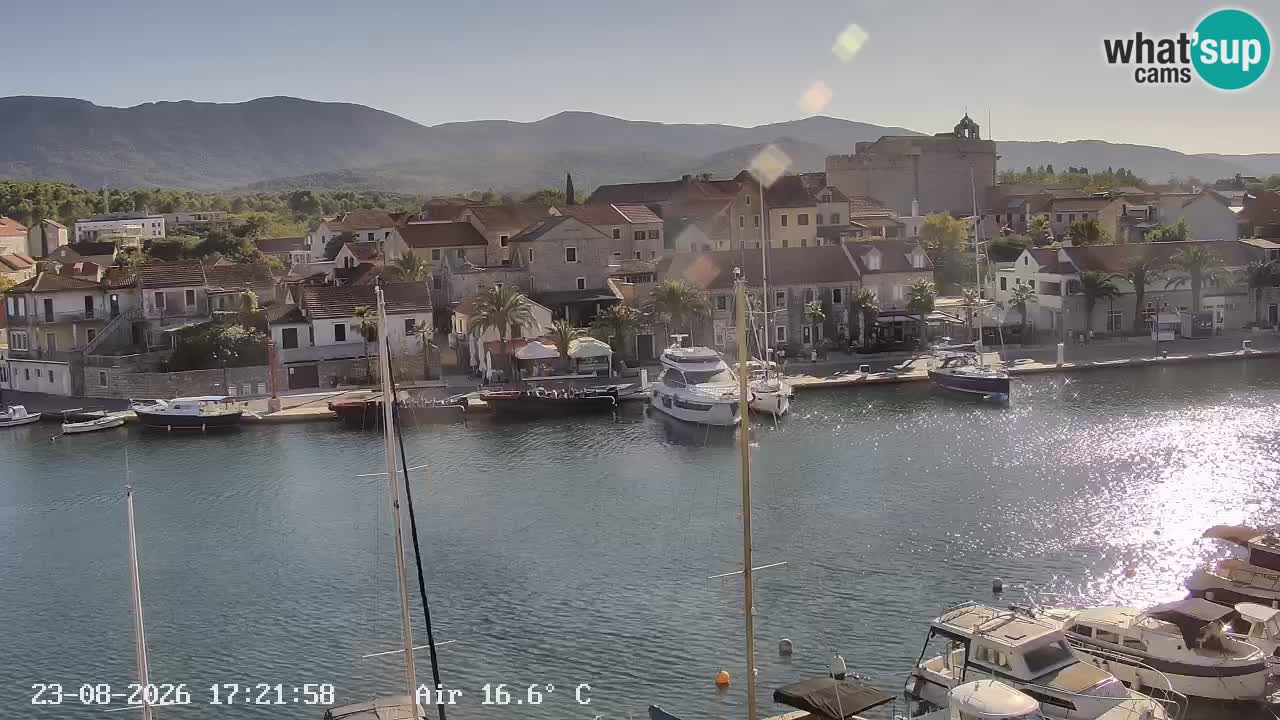 Webcam Vrboska marina | Hvar Insel | Dalmatien
