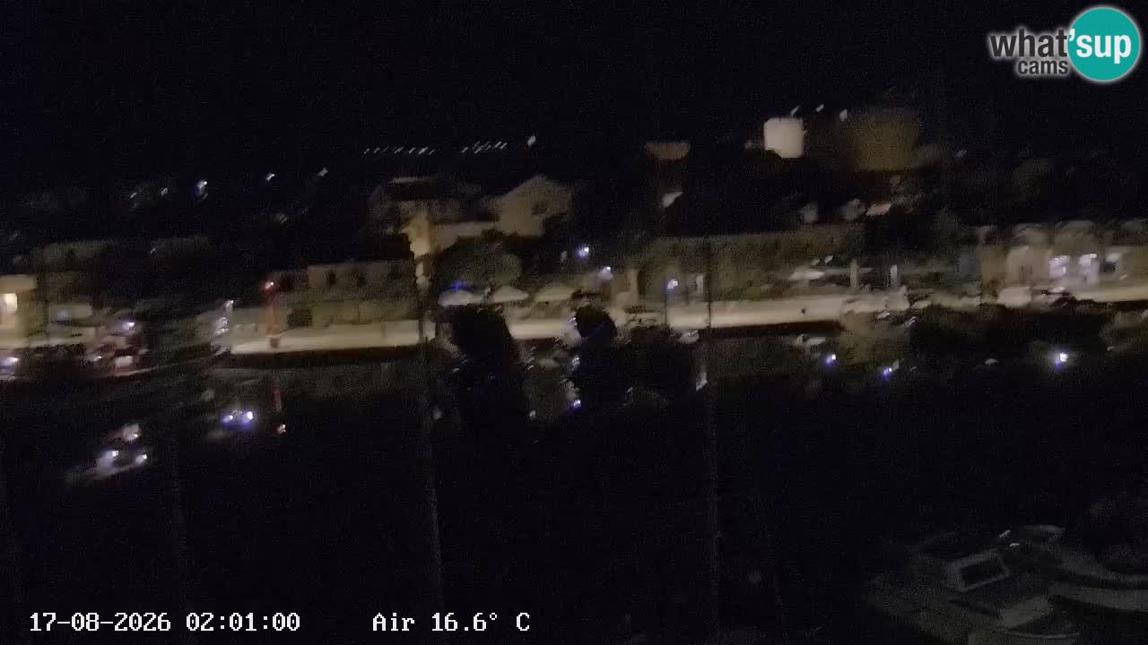 Webcam Vrboska marina | Hvar Insel | Dalmatien