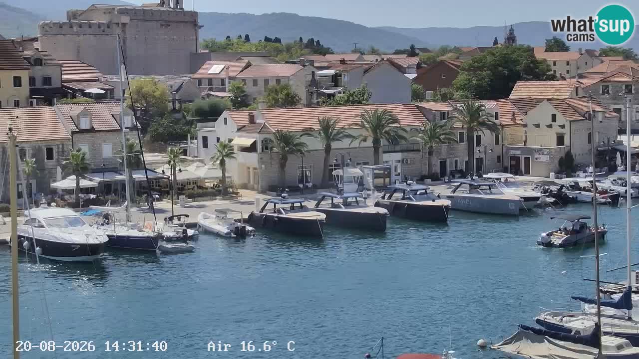 Webcam Vrboska marina | Hvar Insel | Dalmatien