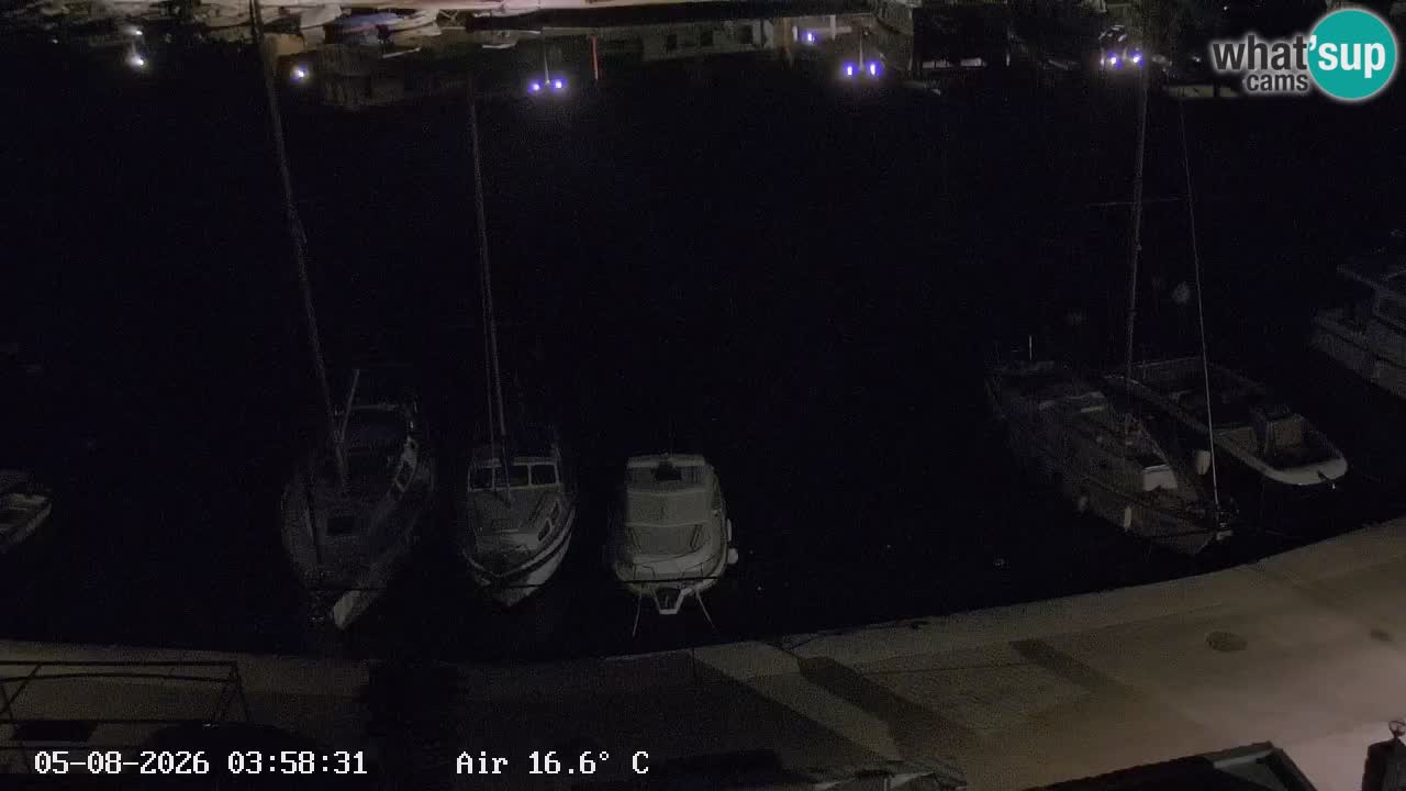 Web kamera Hvar Vrboska marina | otok Hvar | Dalmacija