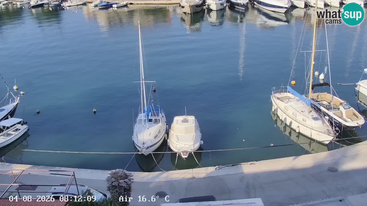 Webcam Vrboska marina | Hvar Insel | Dalmatien