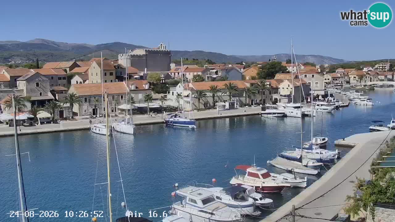 Web kamera Hvar Vrboska marina | otok Hvar | Dalmacija