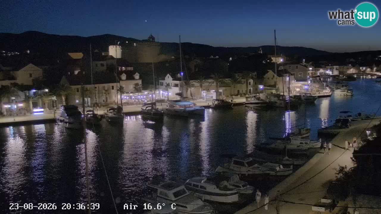 Webcam Vrboska marina | Hvar Insel | Dalmatien