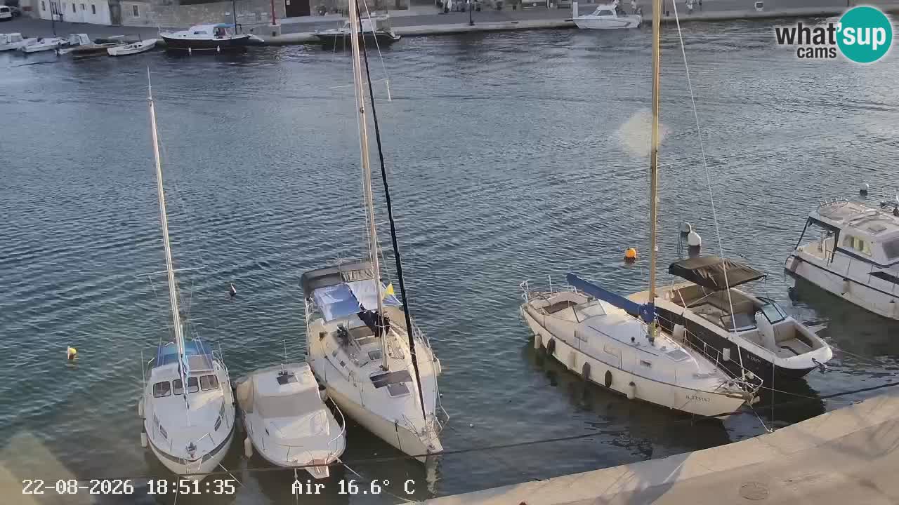 Webcam Vrboska marina | Hvar Insel | Dalmatien