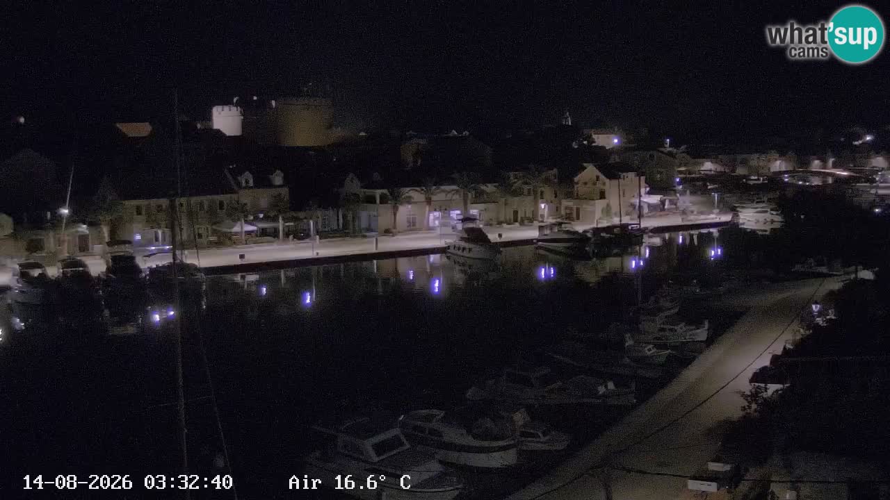 Webcam Vrboska marina | Hvar Insel | Dalmatien