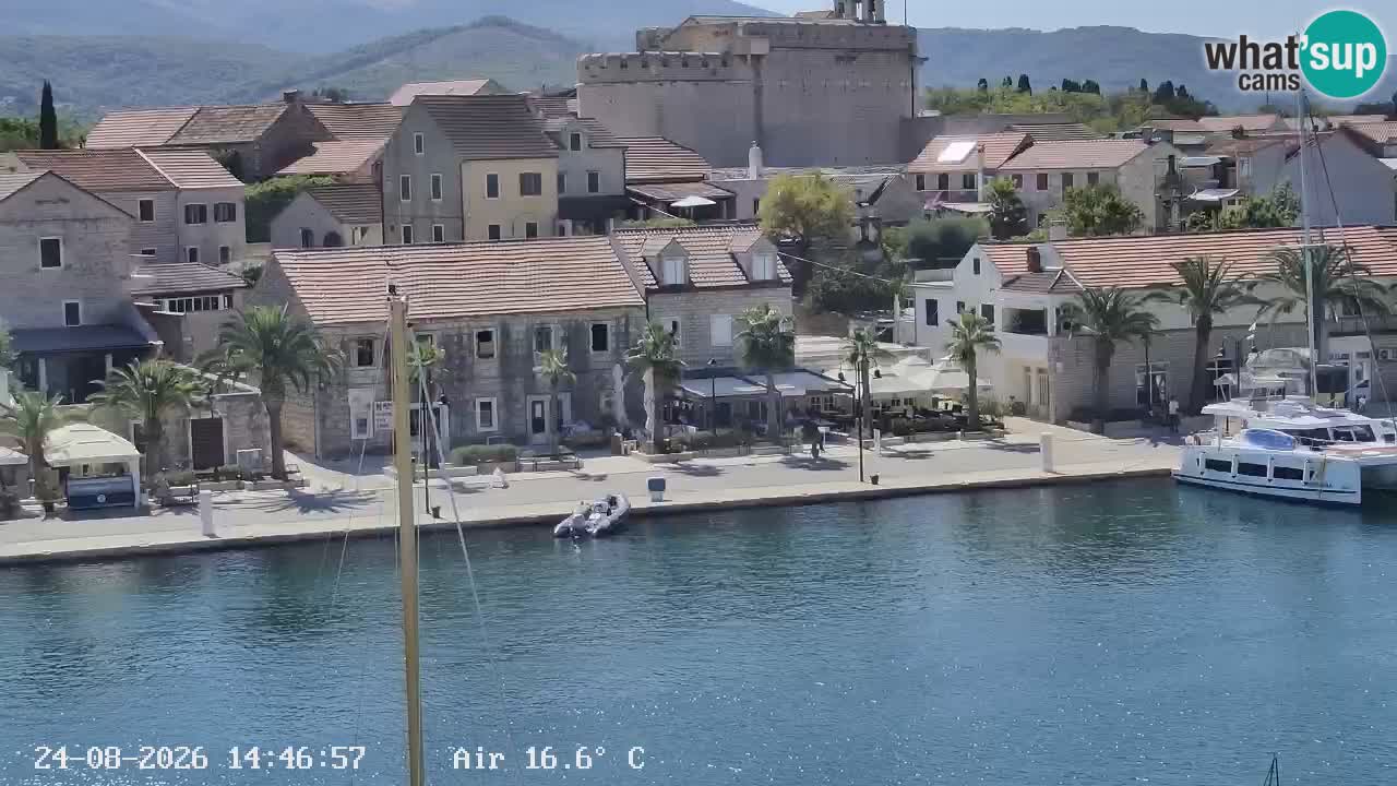 Livecam Vrboska marina | Hvar island | Dalmatia