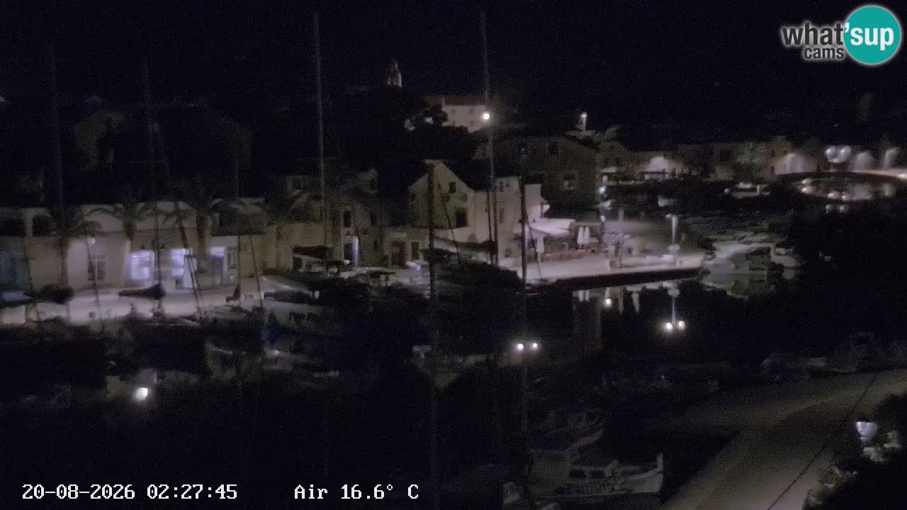 Webcam Hvar Vrboska marina | Dalmazia