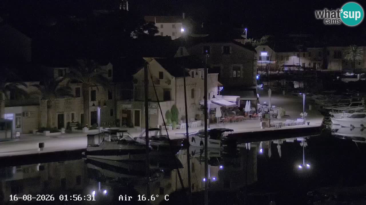 Webcam Vrboska marina | Hvar Insel | Dalmatien
